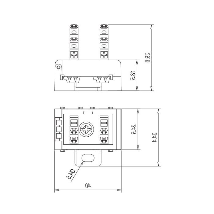 AS-i splitter, insulation puncture connection technology/in-line terminals, 912949